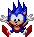 Sonic fait une chute